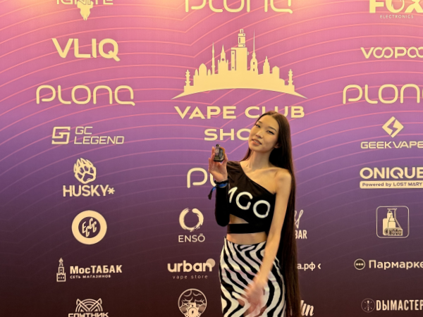 MGO at 2025 VAPE CLUB SHOW in Novosibirsk, Russia